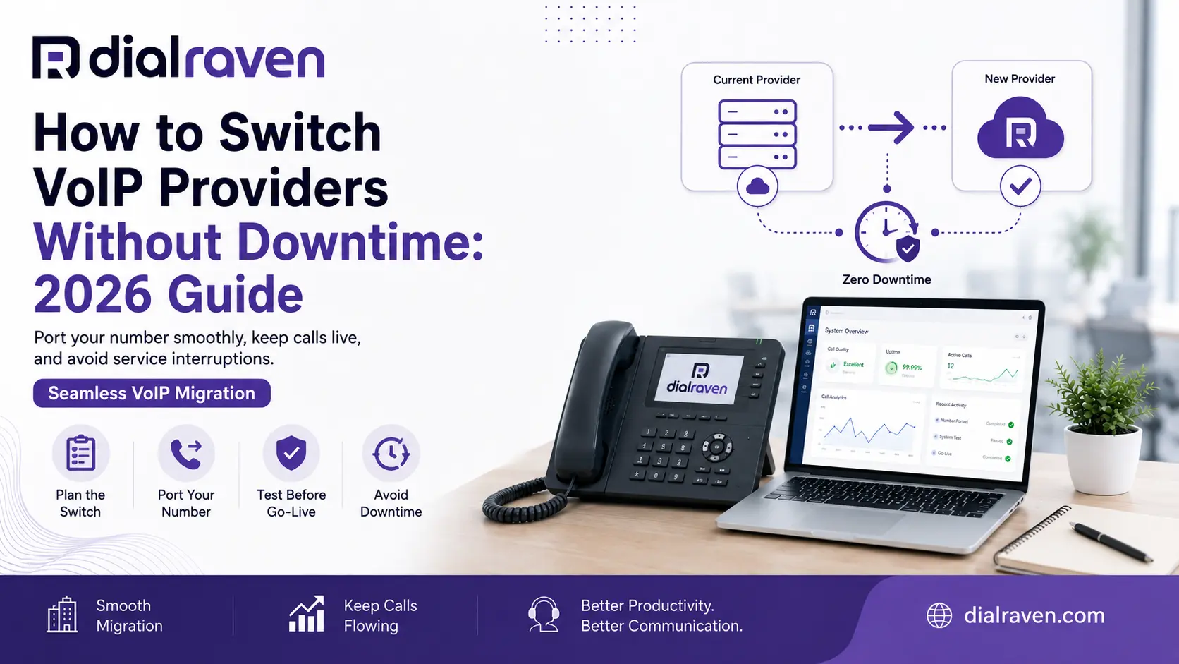 How to Switch VoIP Providers Without Downtime: 2026 Guide