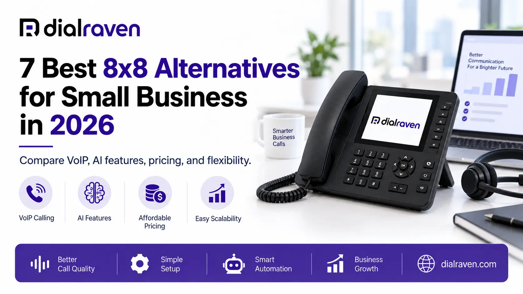 7 Best 8x8 Alternatives for Small Business in 2026