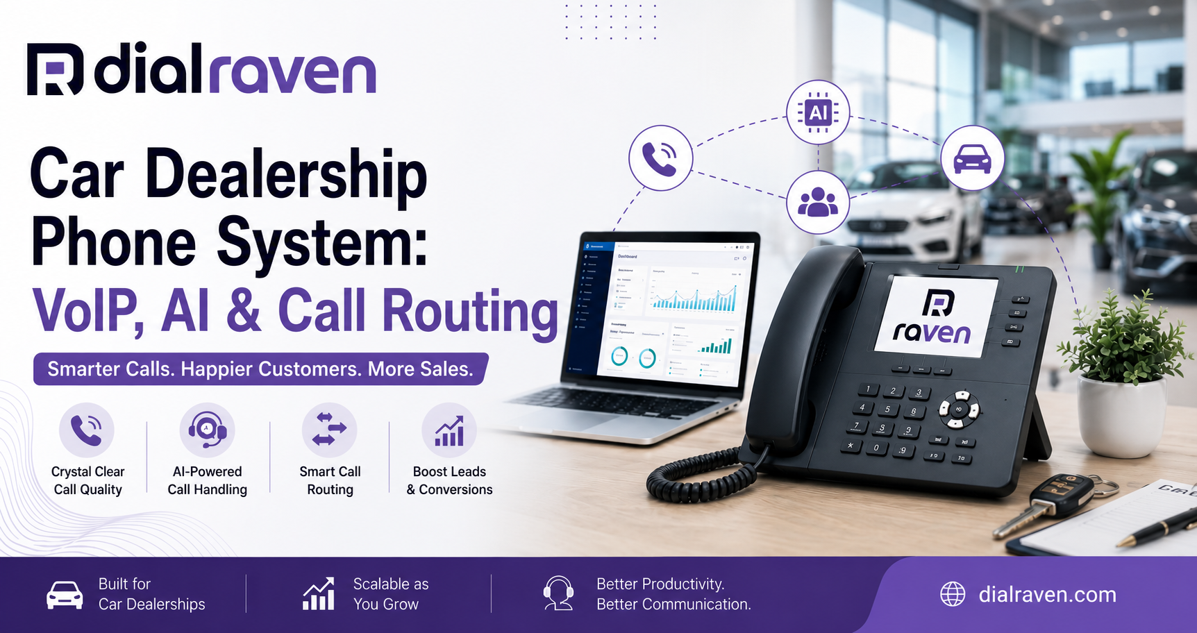Car Dealership Phone System: VoIP, AI & Call Routing