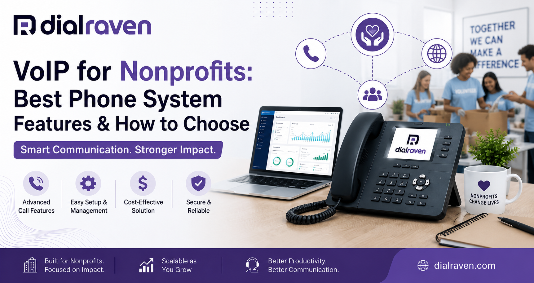 VoIP for Nonprofits: Best Phone System Features & How to Choose