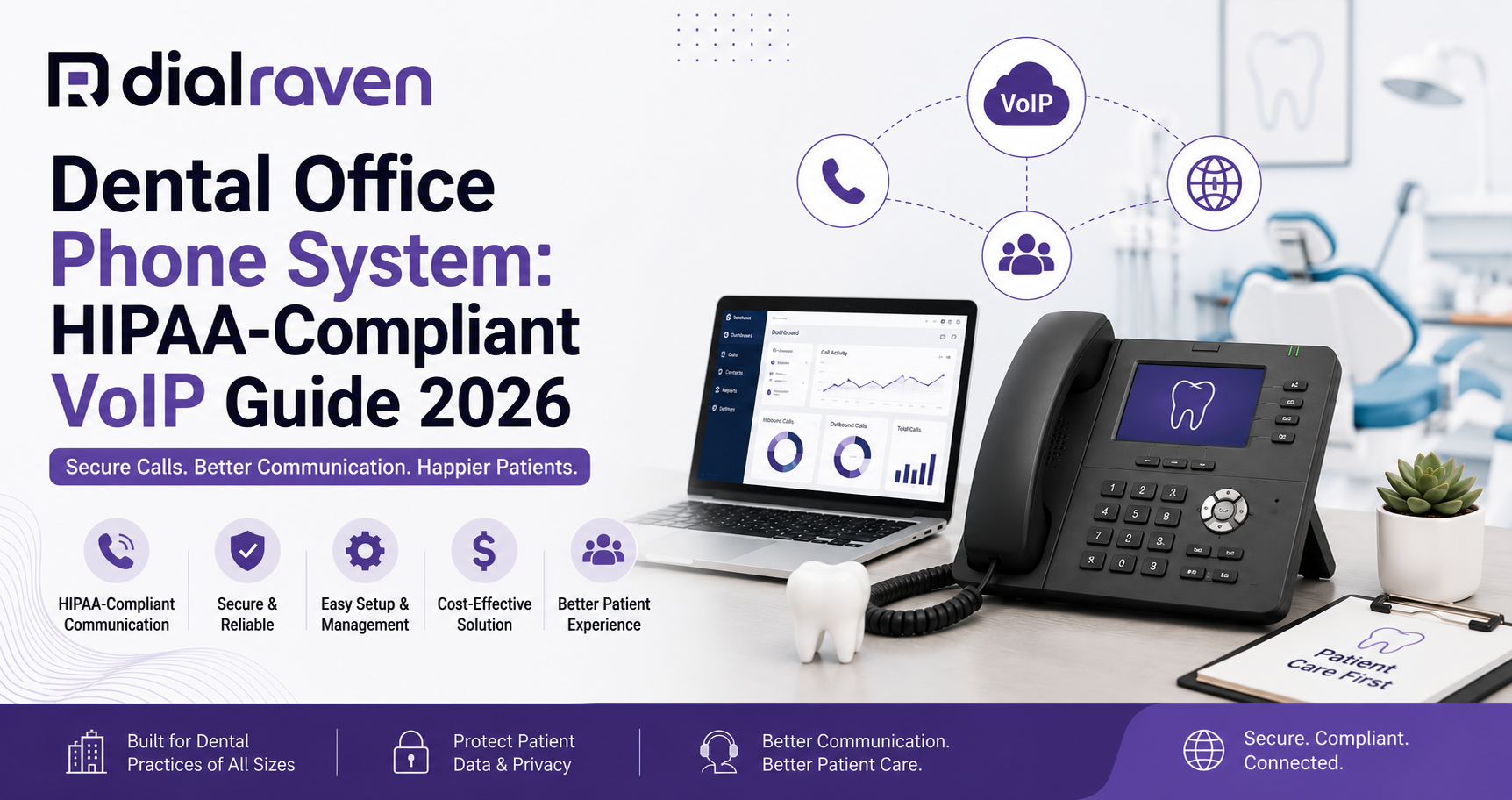Dental Office Phone System: HIPAA-Compliant VoIP Guide 2026