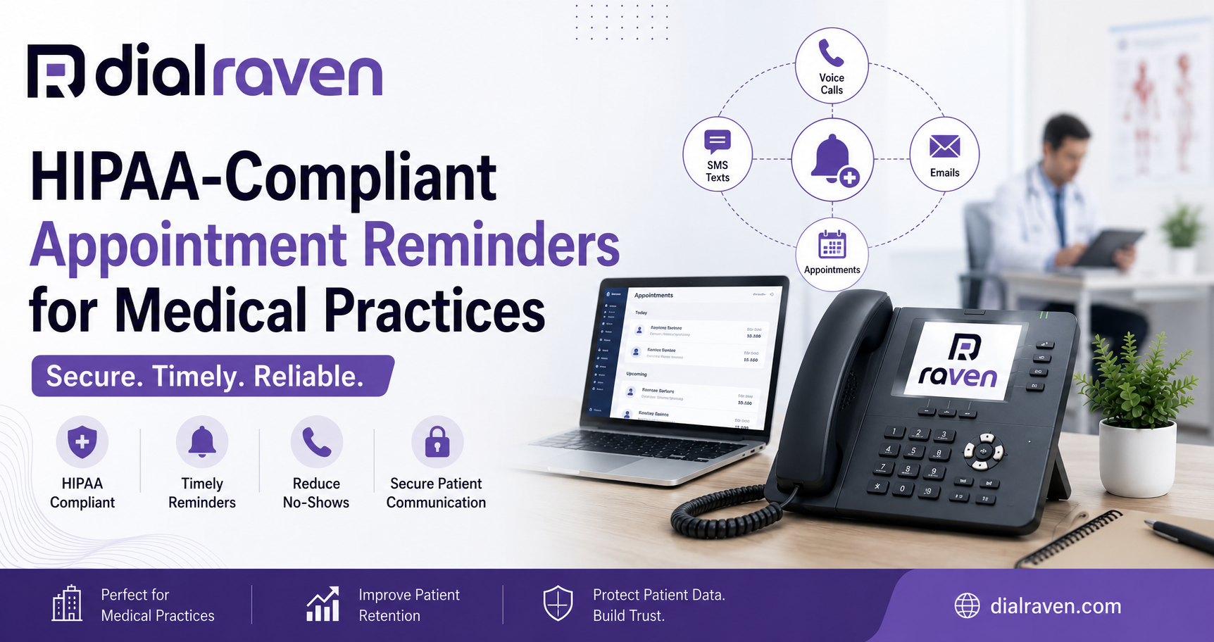 HIPAA-Compliant Appointment Reminders for Medical Practices