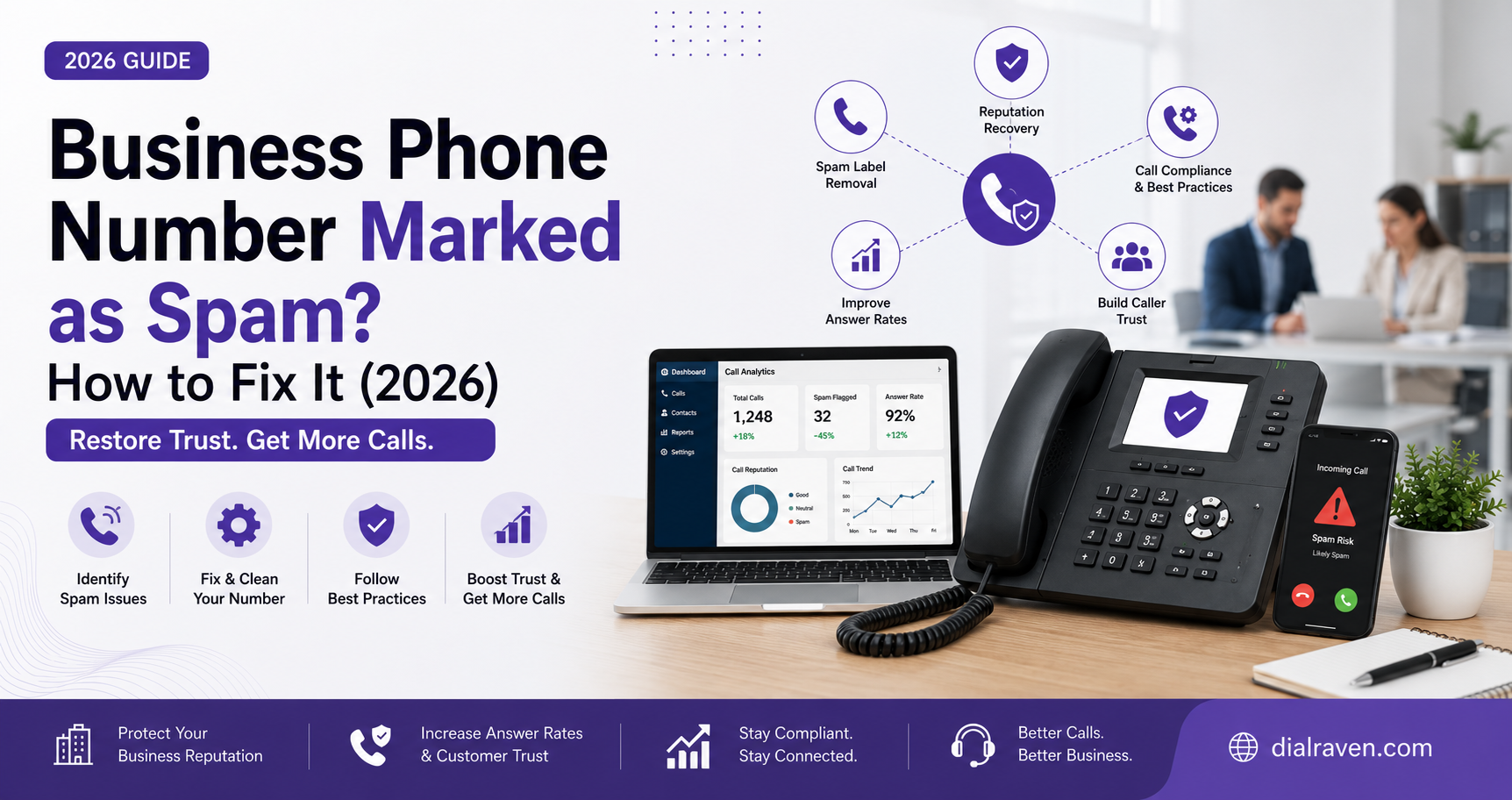 Business Phone Number Marked as Spam? How to Fix It (2026)