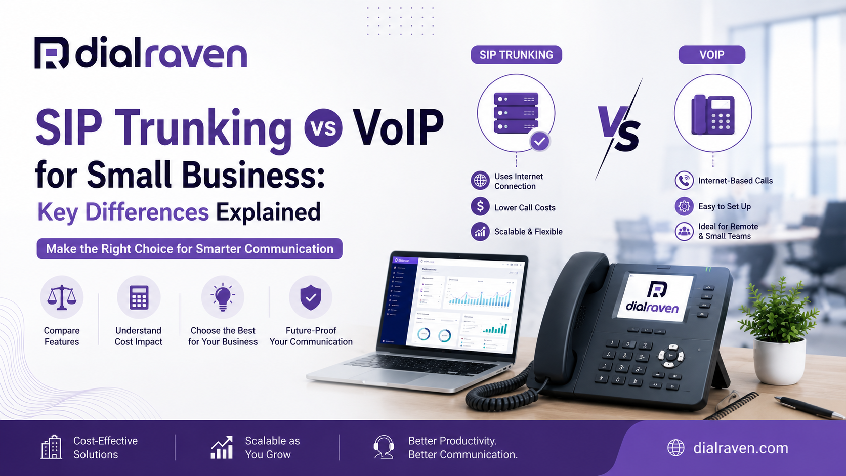 SIP Trunking vs VoIP for Small Business: Key Differences Explained