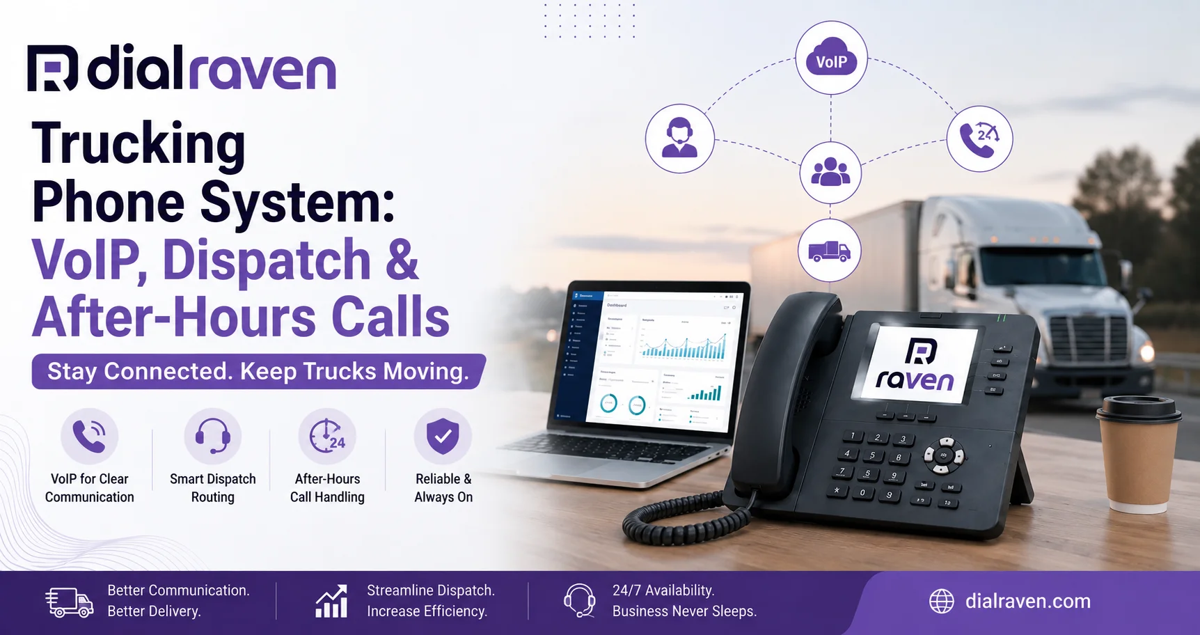 Trucking Phone System: VoIP, Dispatch & After-Hours Calls