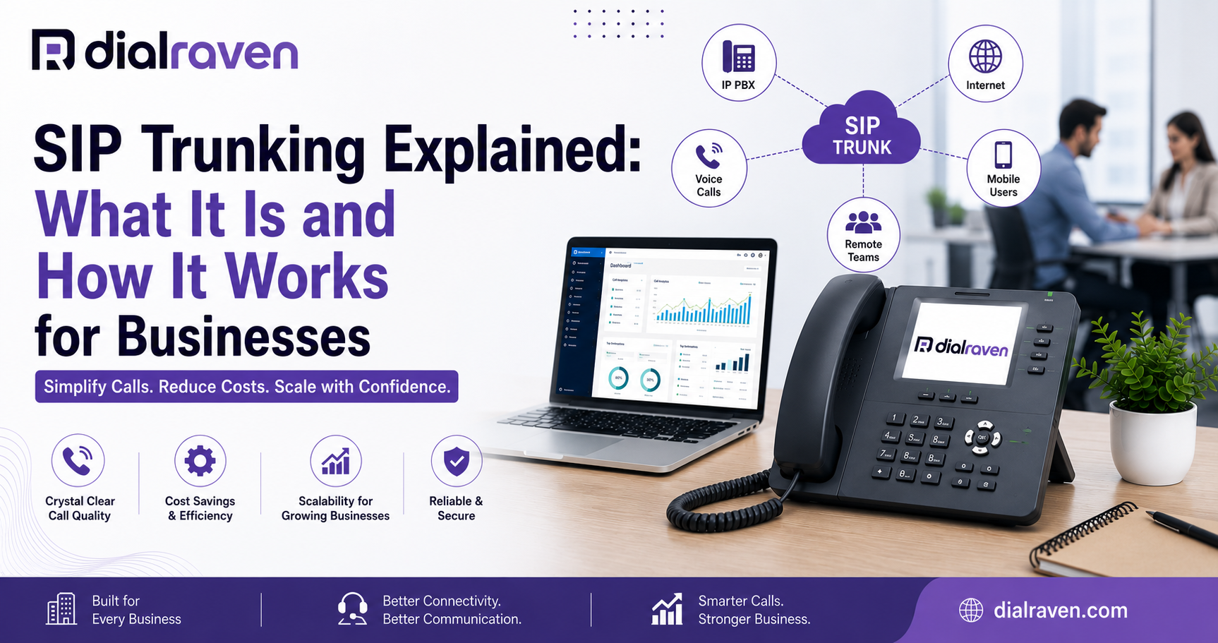 SIP Trunking Explained: What It Is and How It Works for Businesses