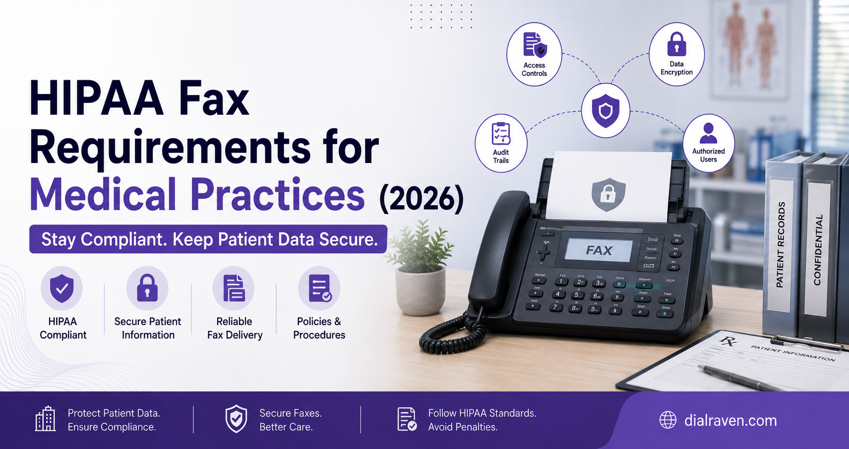 HIPAA Fax Requirements for Medical Practices (2026)