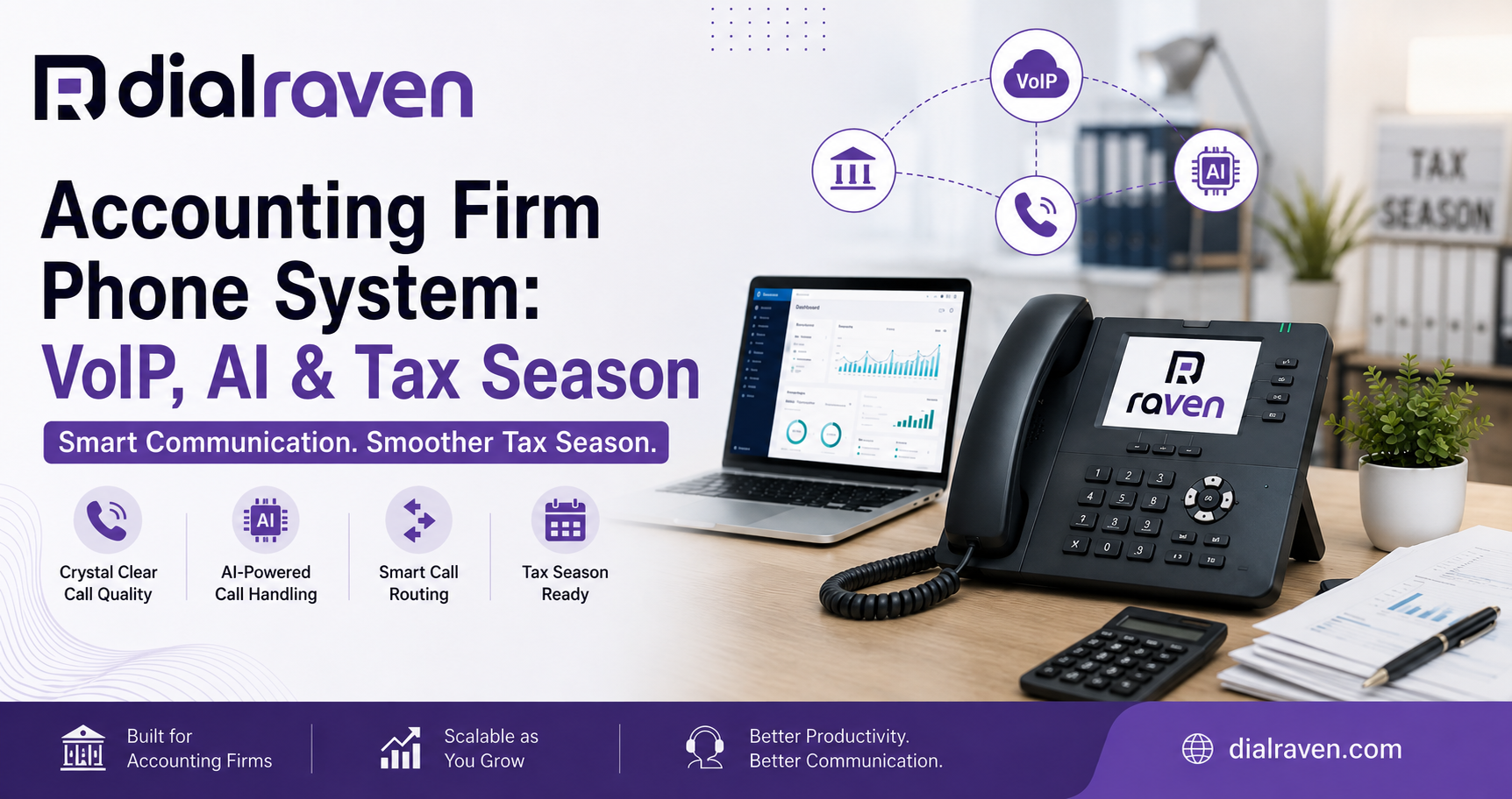 Accounting Firm Phone System: VoIP, AI & Tax Season