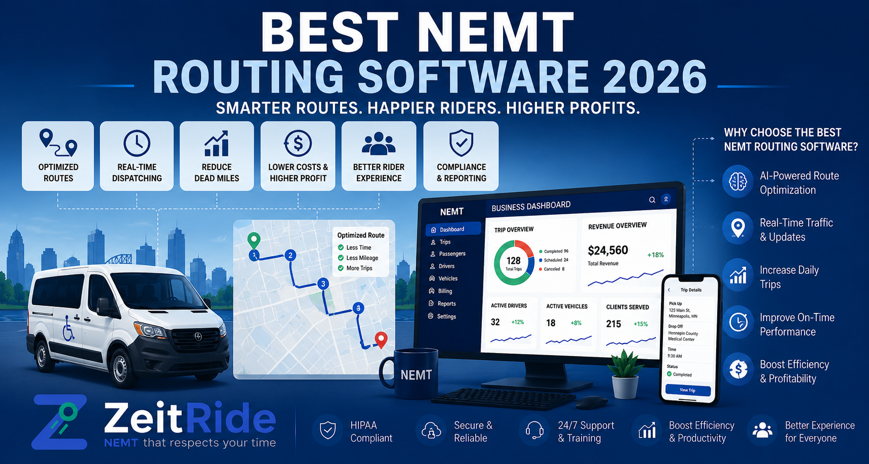 Best NEMT routing software 2026