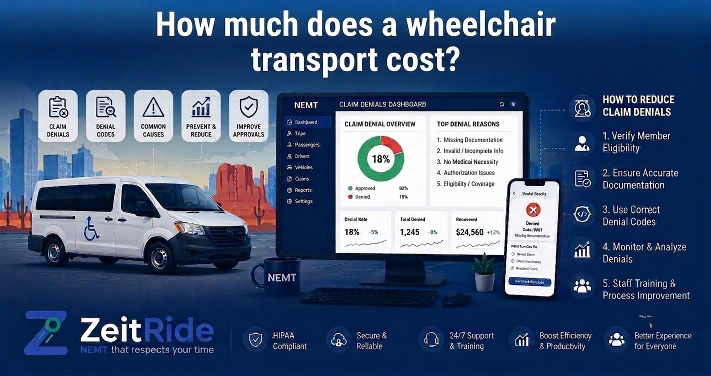 How much does a wheelchair transport cost?