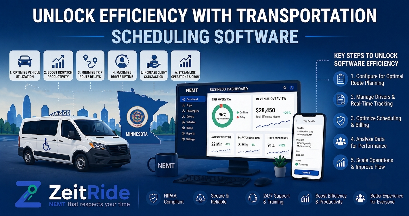 Unlock efficiency with transportation scheduling software
