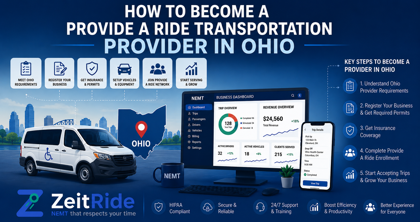 How to Become a Provide A Ride Provider in Ohio