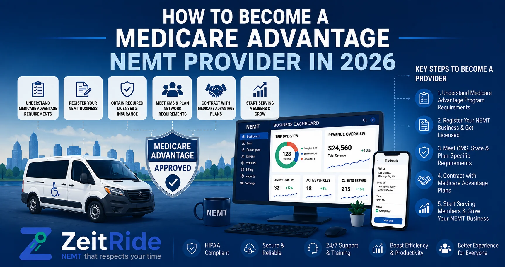 How to Become a Medicare Advantage NEMT Provider in 2026
