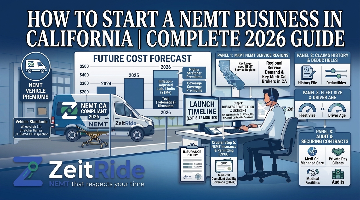 How to start a NEMT business in California