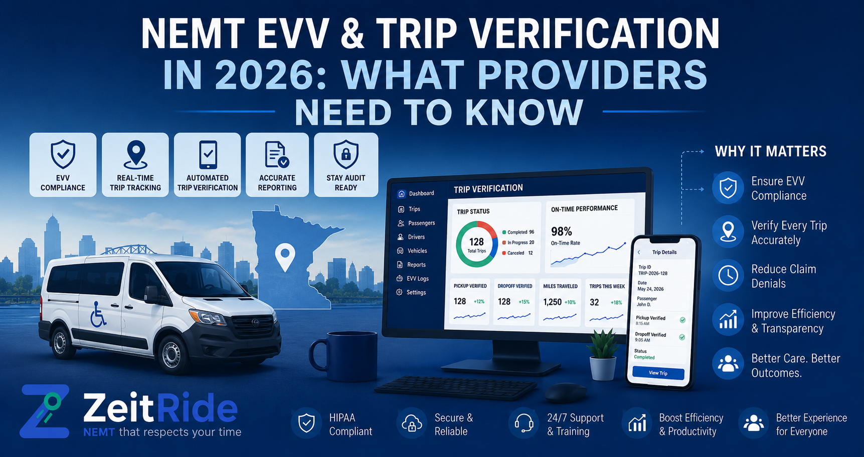 NEMT EVV & Trip Verification in 2026: What Providers Need to Know