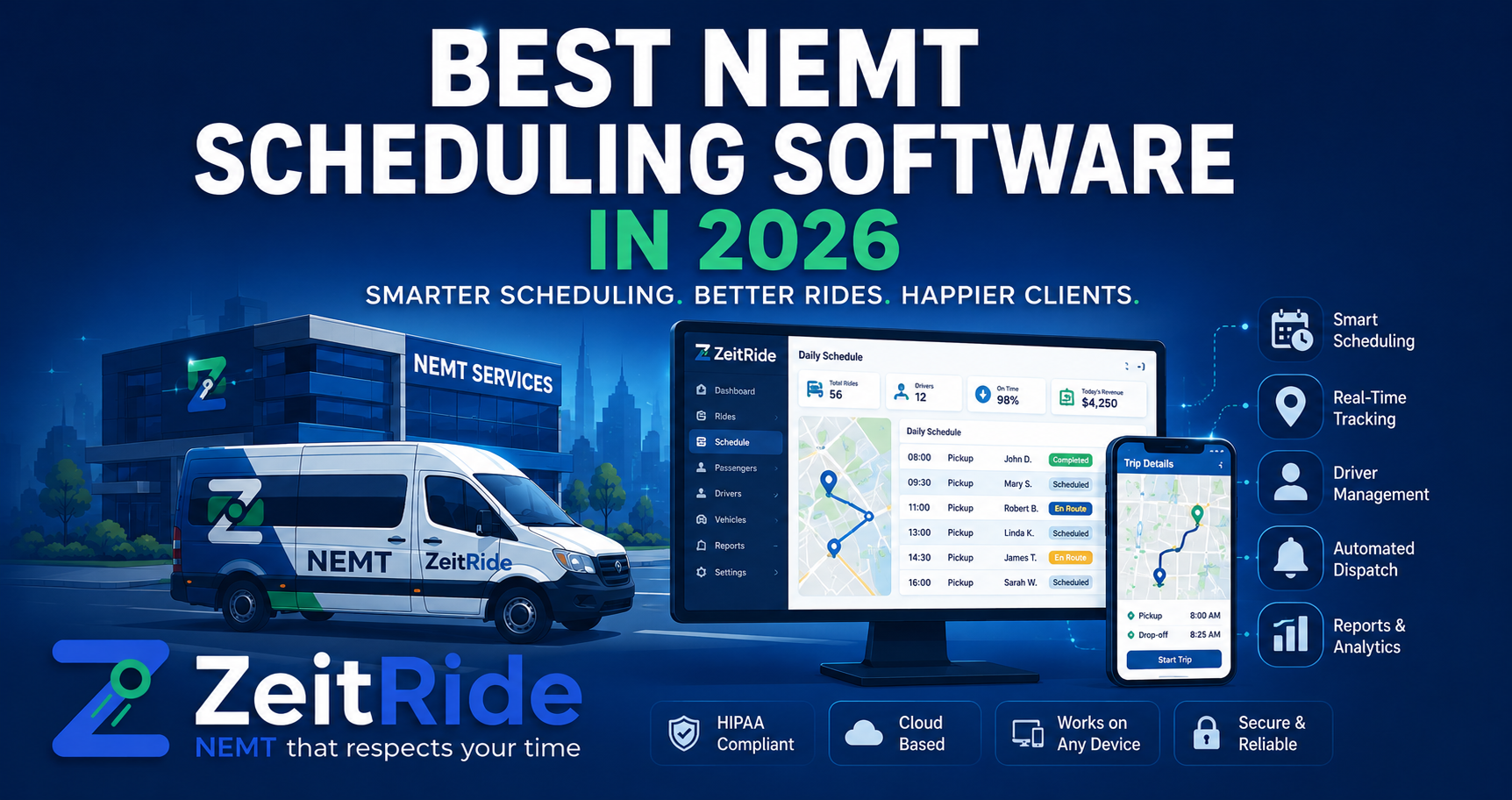 Best NEMT Scheduling Software in 2026