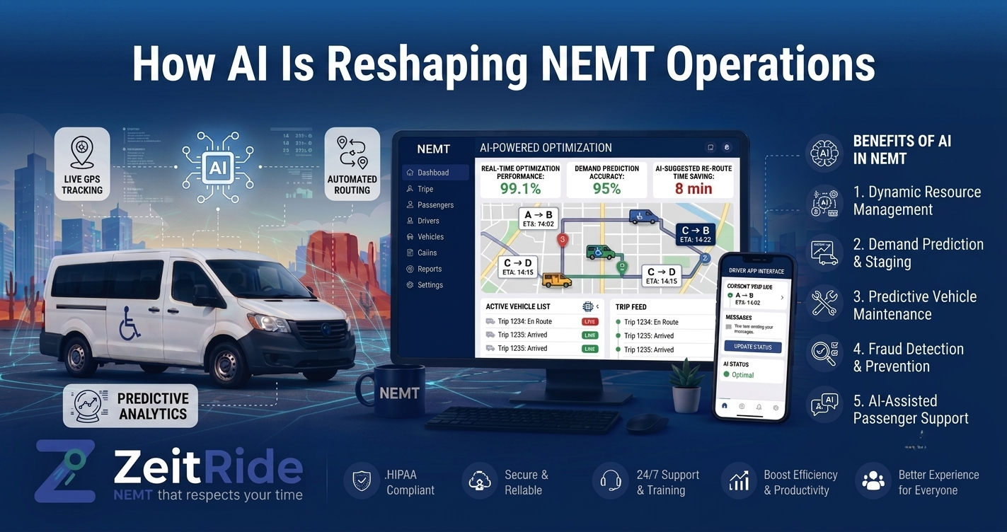 How AI is reshaping NEMT operations?