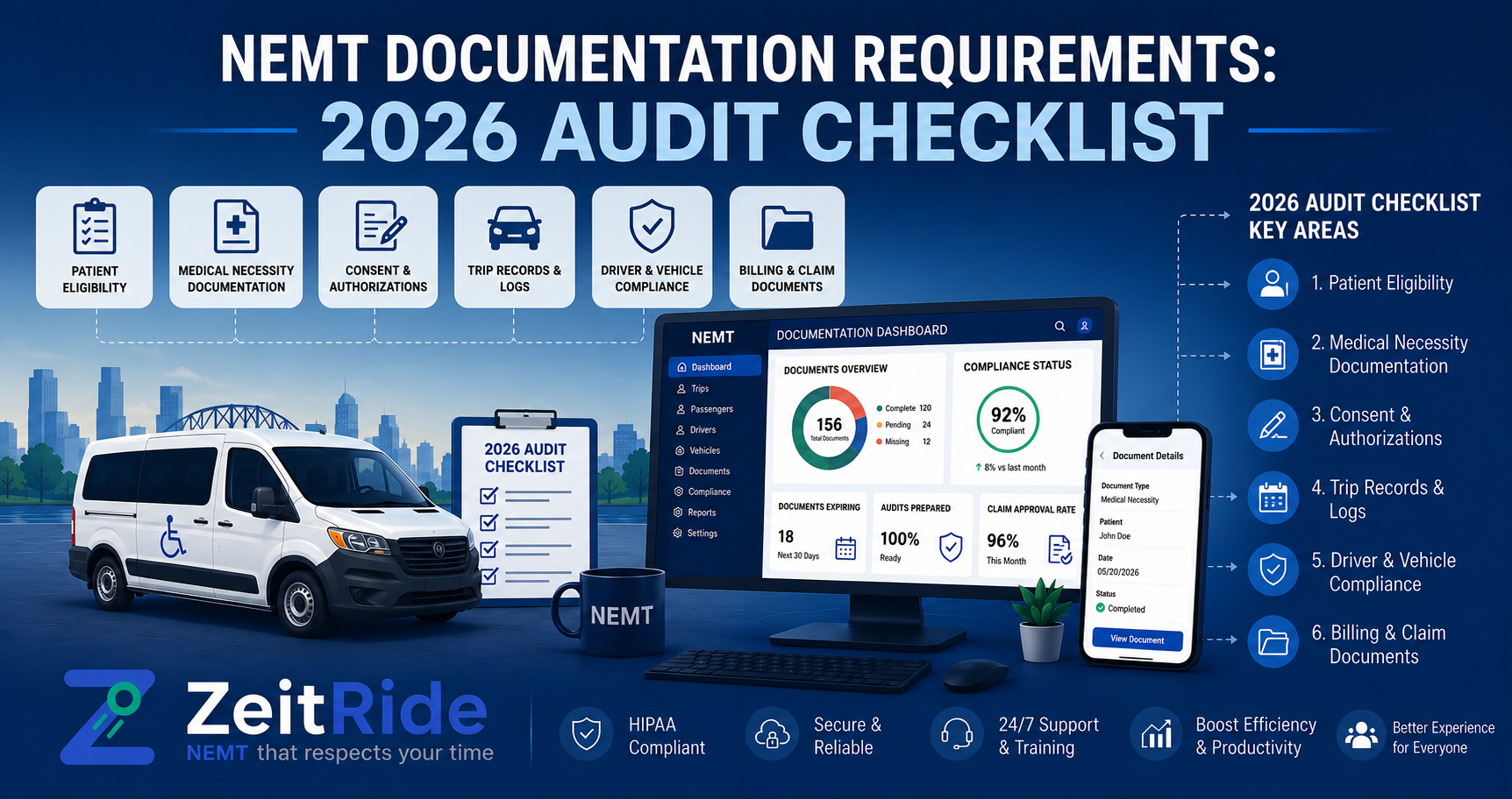 NEMT Documentation Requirements: 2026 Provider Checklist