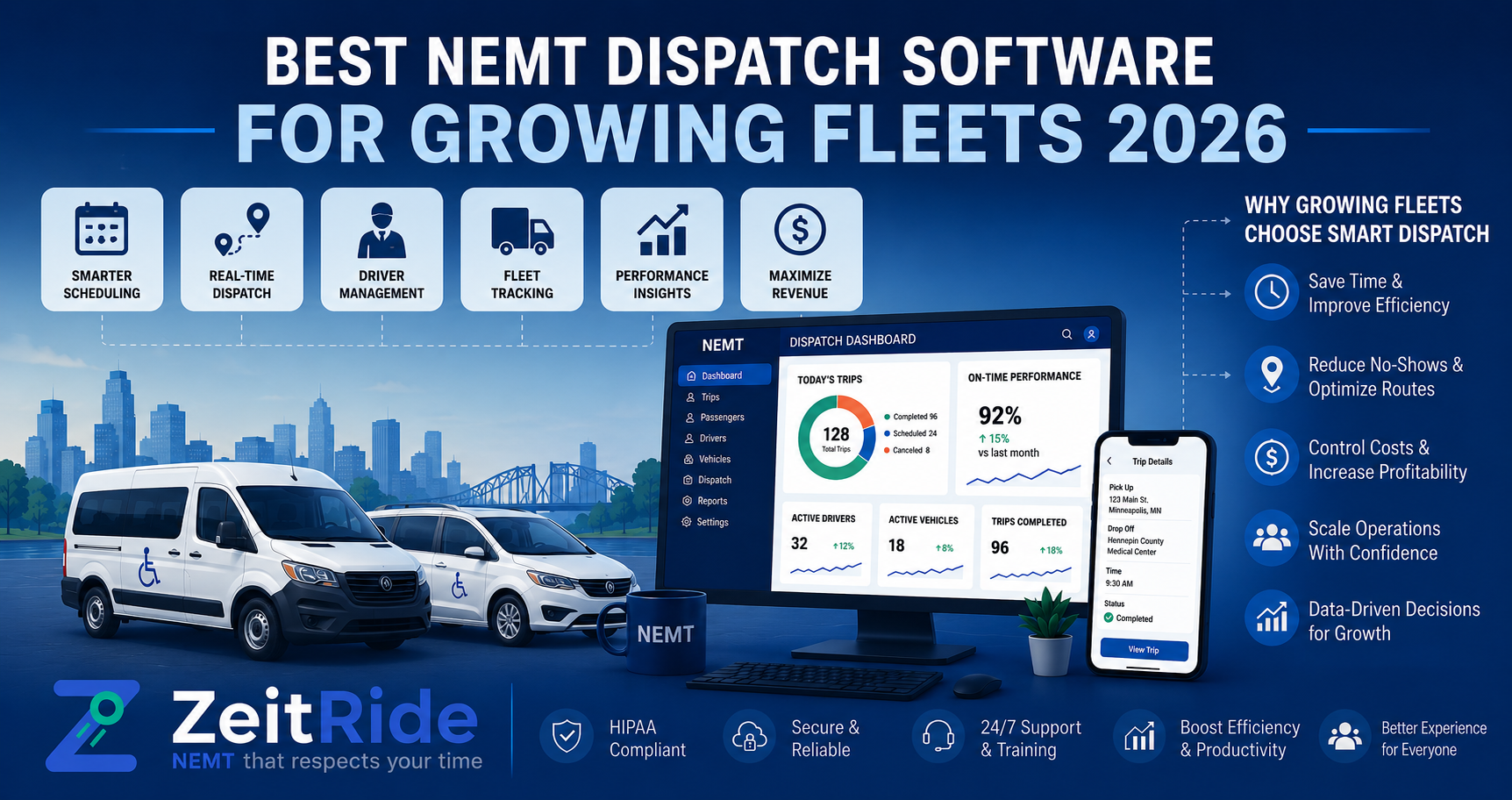 Best NEMT Dispatch Software for Growing Fleets 2026