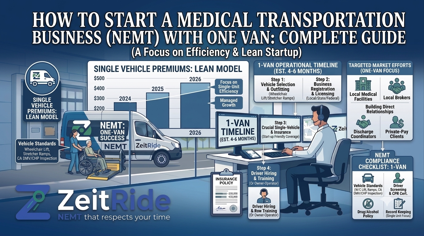How to start a medical transportation business with one van