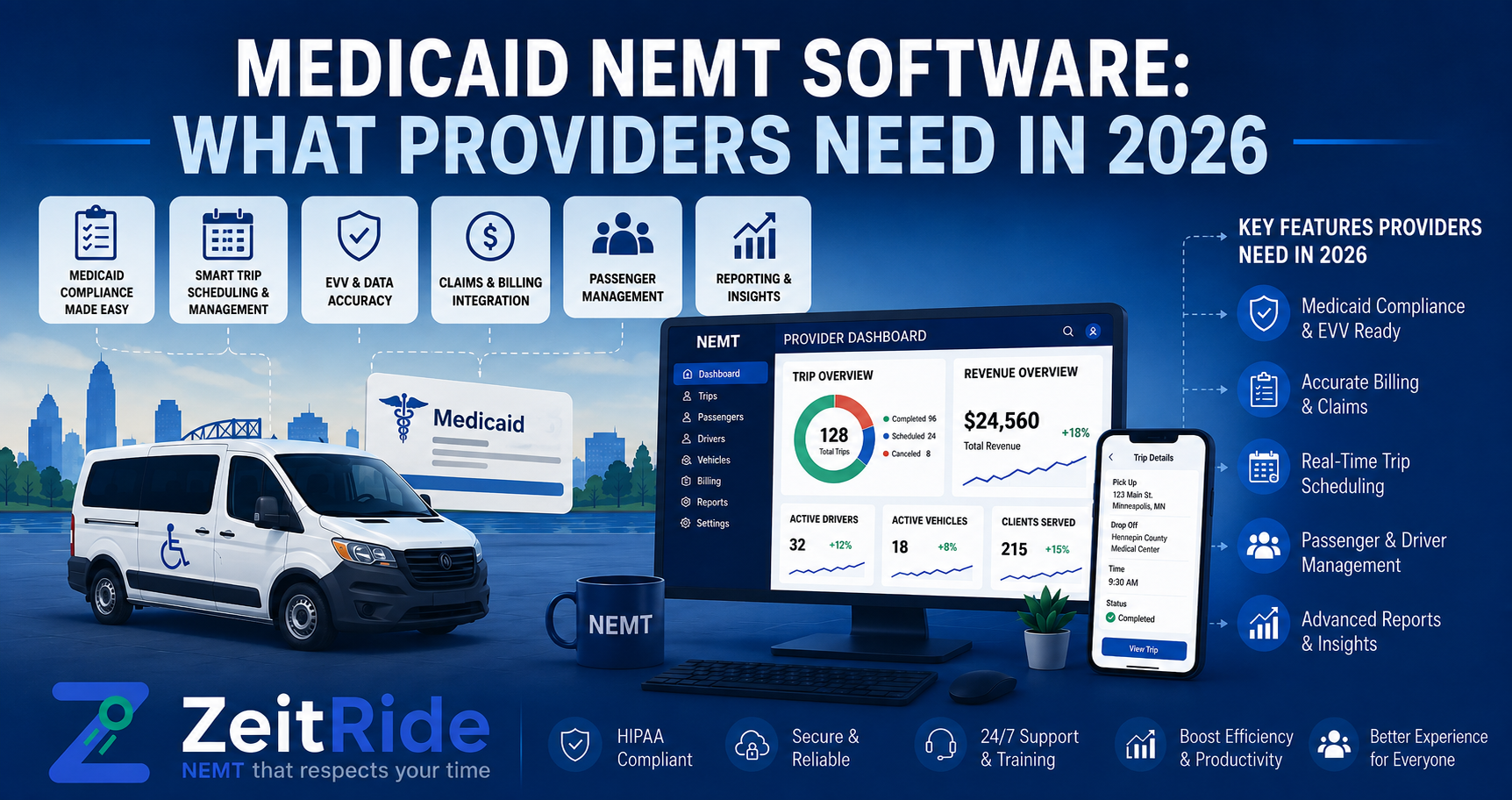 Medicaid NEMT Software: What Providers Need in 2026