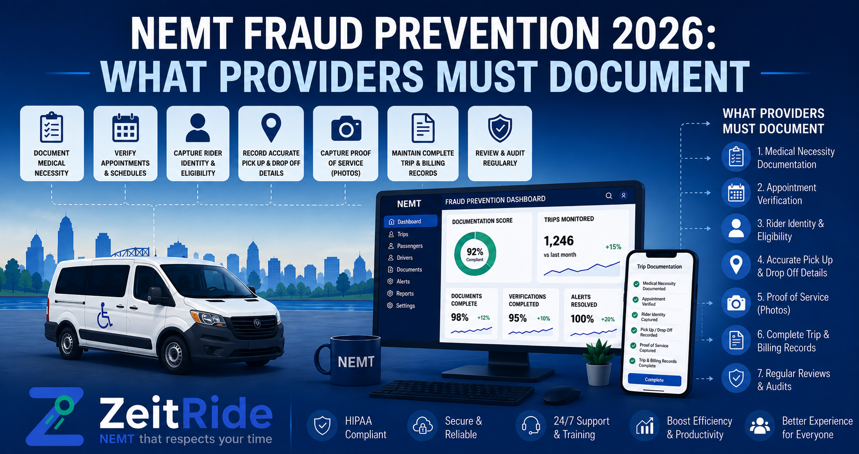 NEMT Fraud Prevention 2026: What Providers Must Document