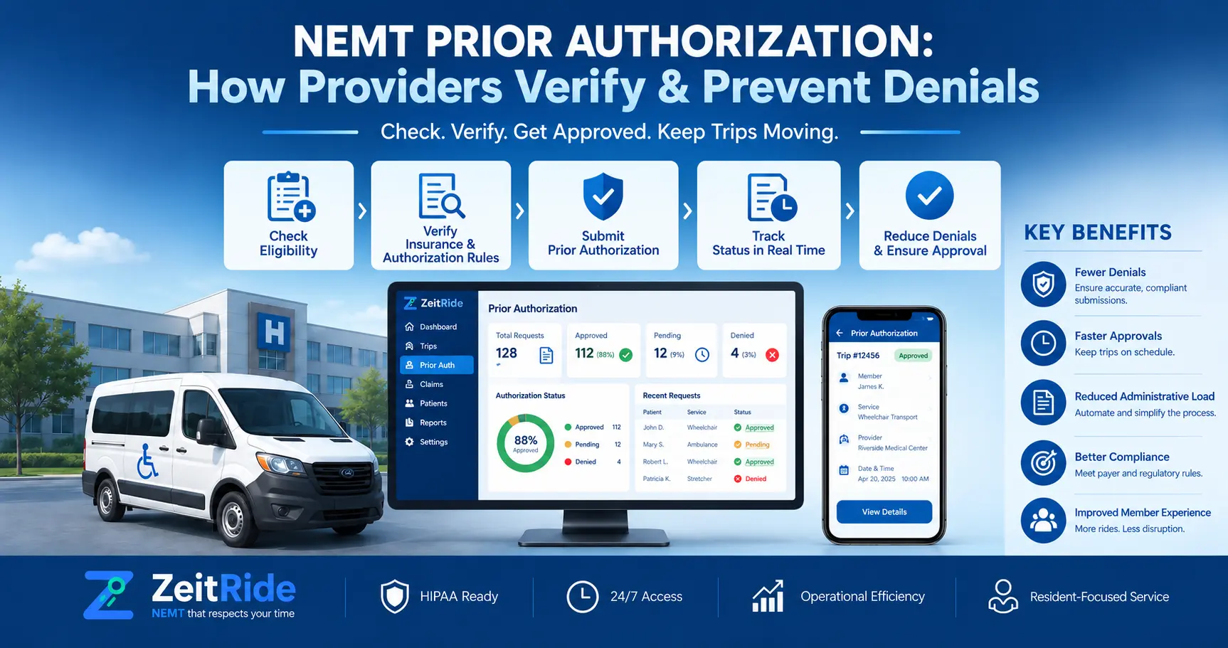 NEMT Prior Authorization: Provider Guide to Avoid Denials