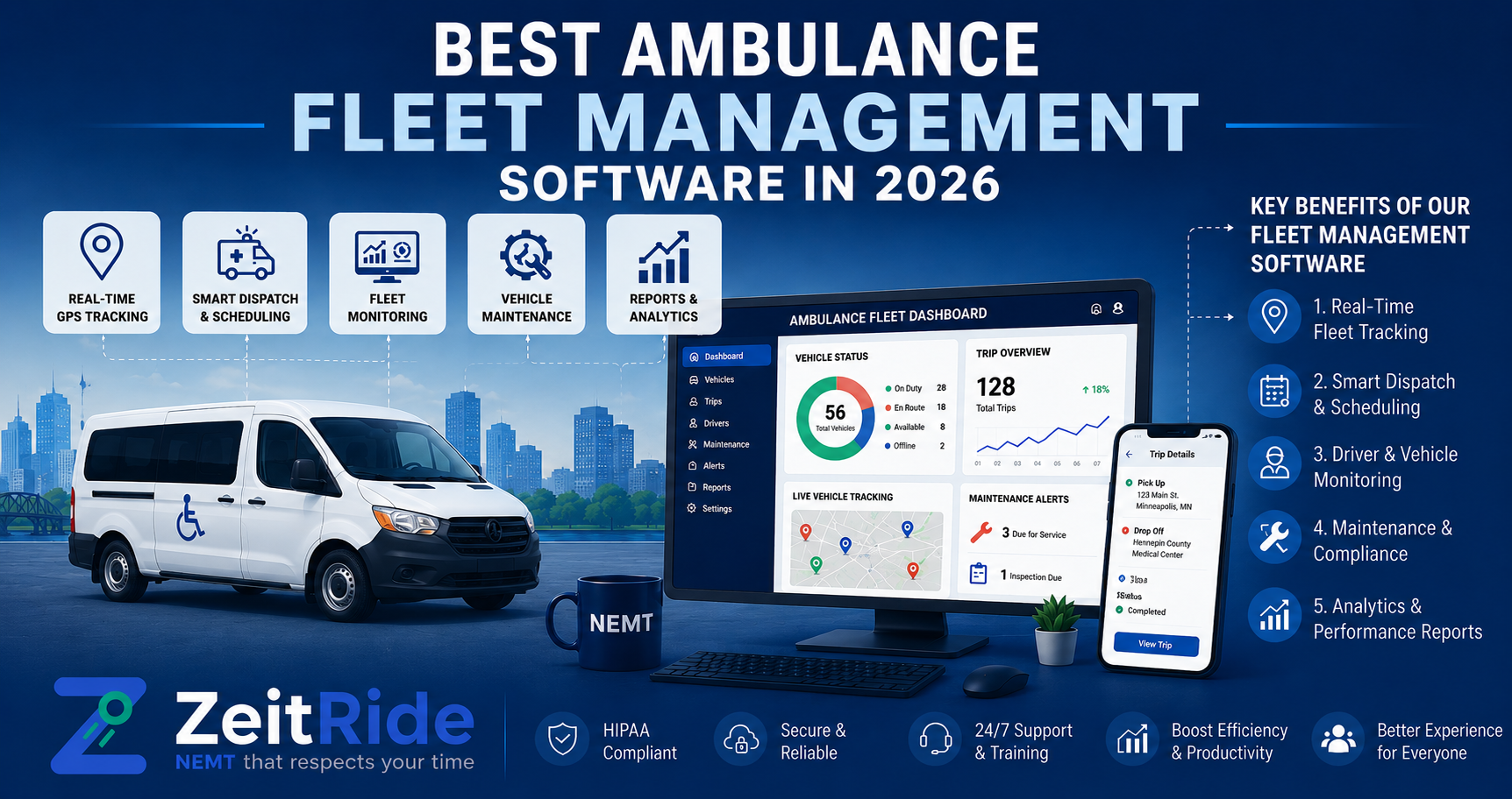 Best ambulance fleet management software