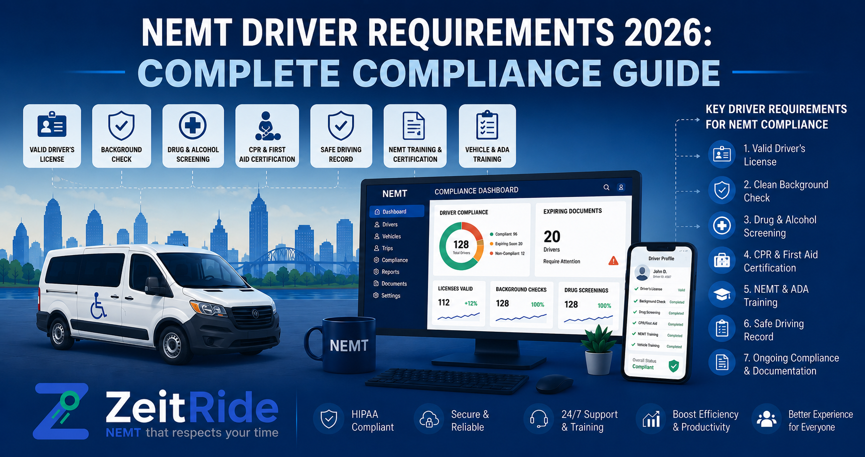 NEMT Driver Requirements 2026: Operator Checklist