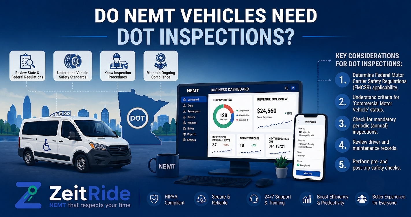 Do NEMT Vehicles Need DOT Inspections?