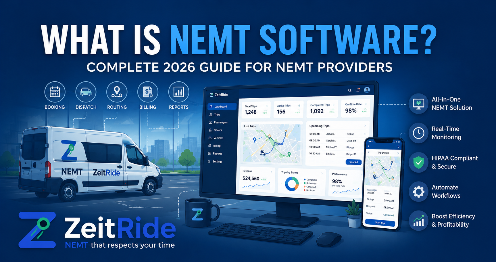 What Is NEMT Software? Complete 2026 Guide for NEMT Providers