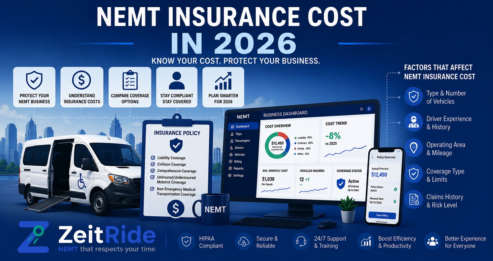 NEMT insurance cost in 2026