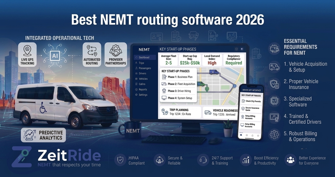 Best NEMT routing software 2026