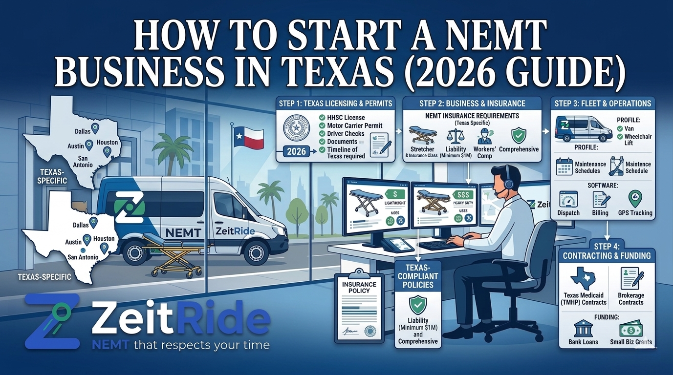 How to start a NEMT business in Texas