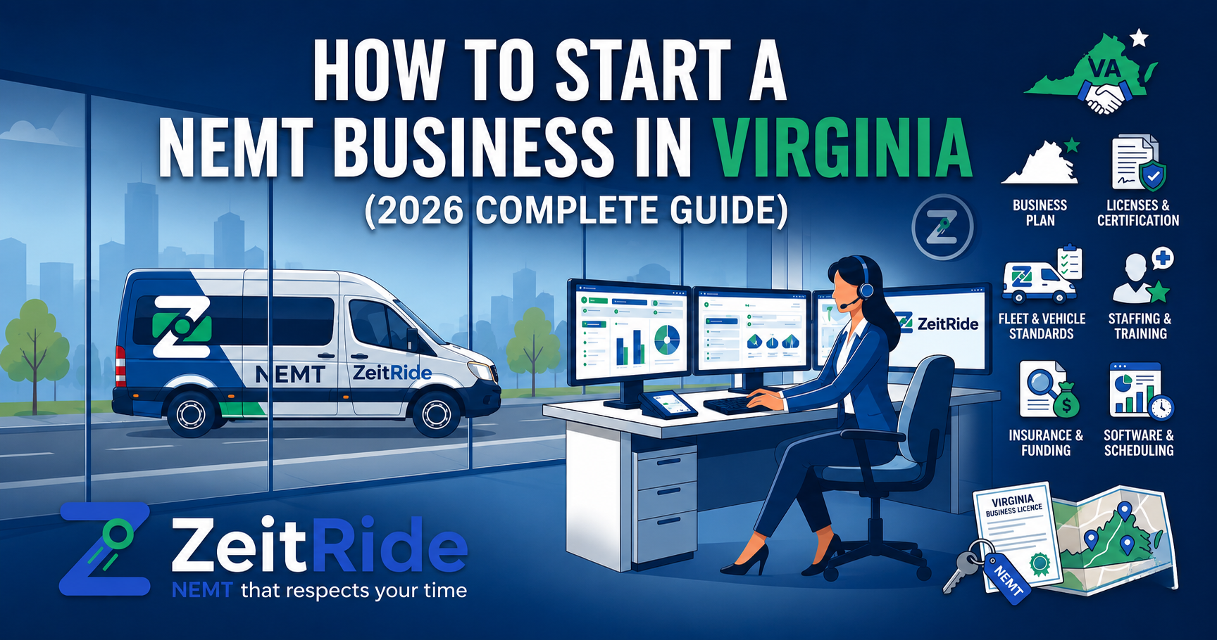 How to Start a NEMT Business in Virginia
